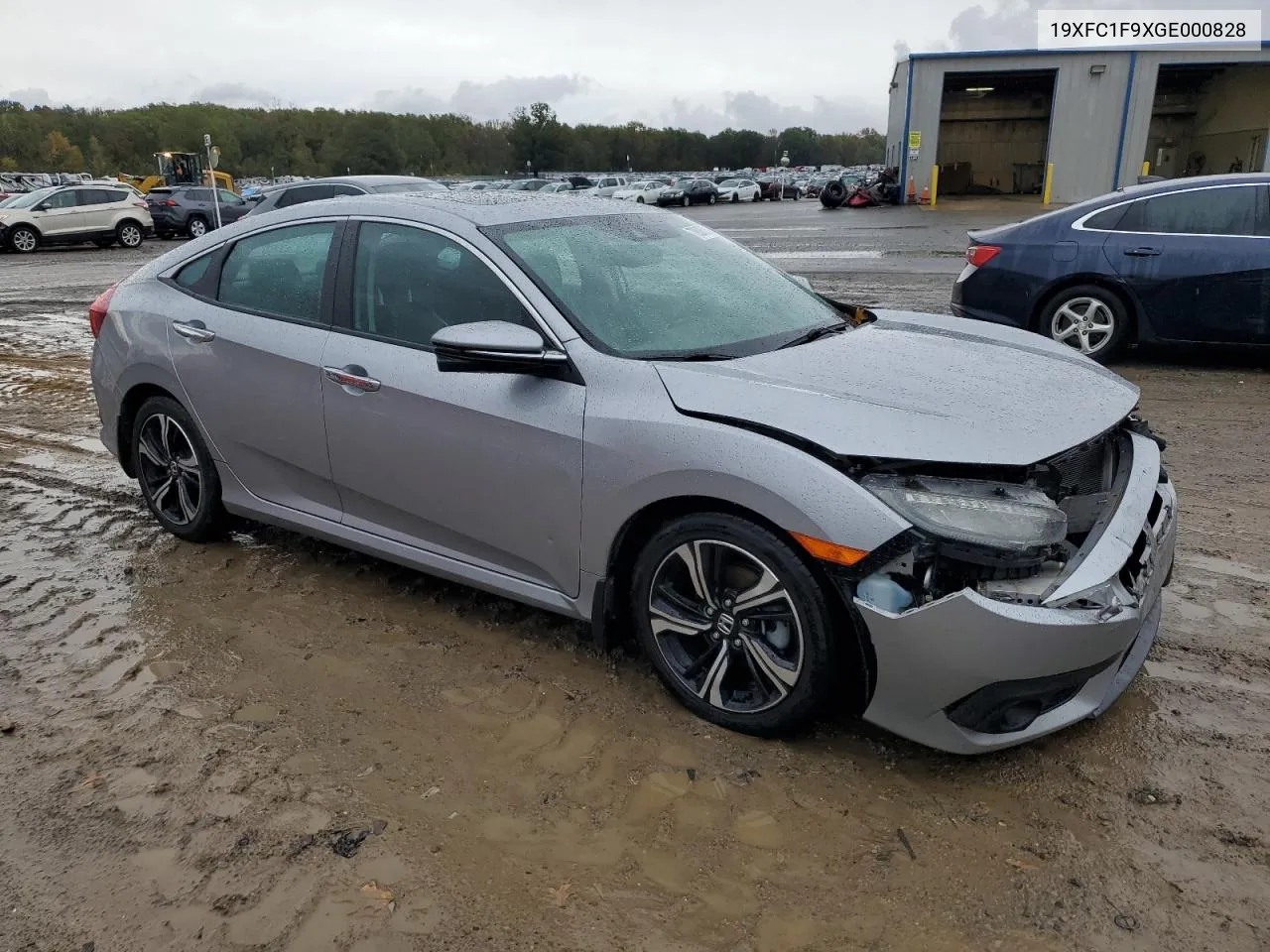 2016 Honda Civic Touring VIN: 19XFC1F9XGE000828 Lot: 78805254