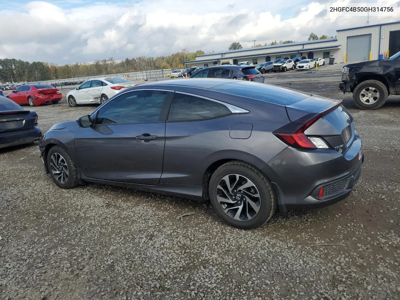 2016 Honda Civic Lx VIN: 2HGFC4B50GH314756 Lot: 78832774