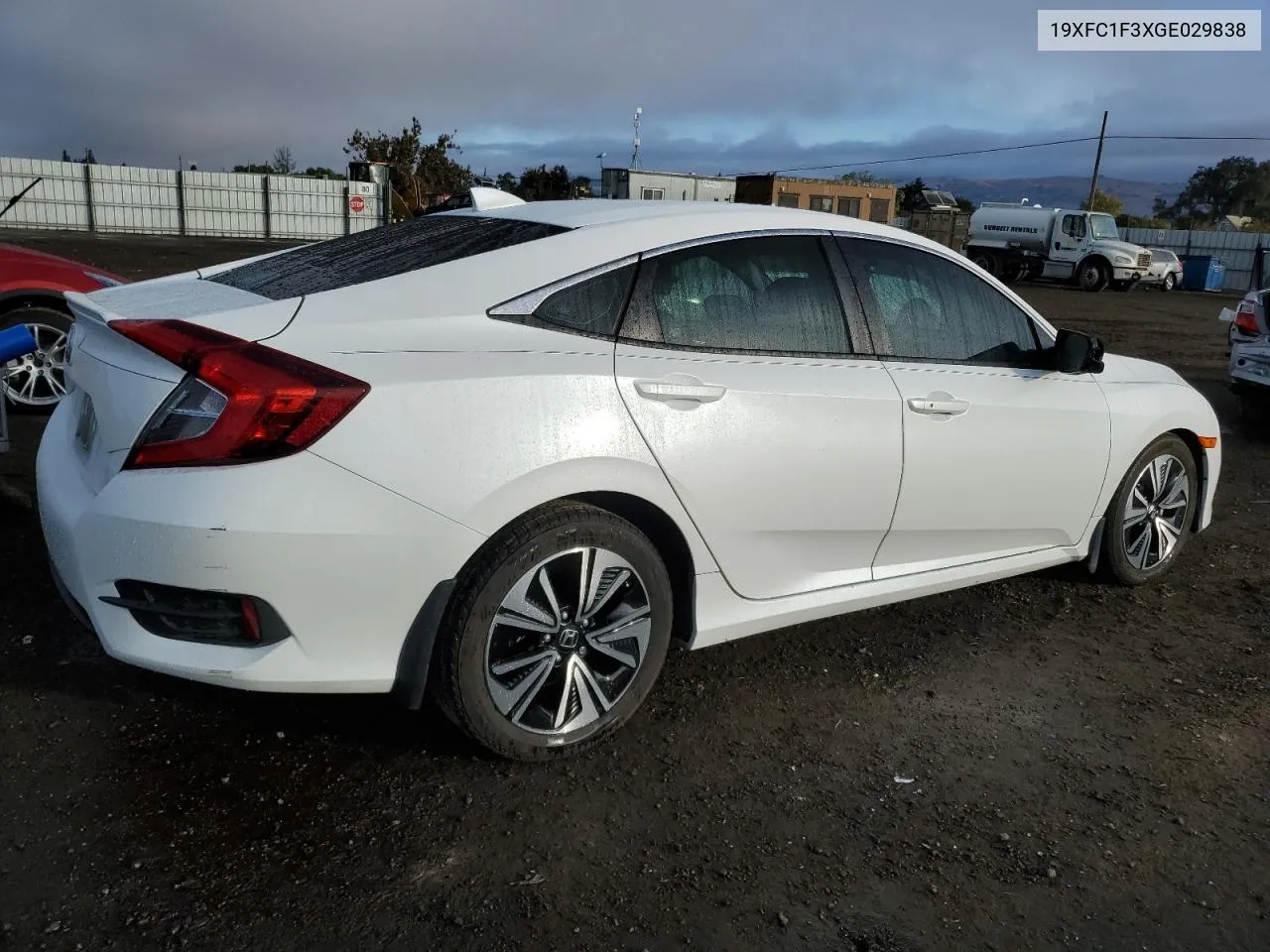 2016 Honda Civic Ex VIN: 19XFC1F3XGE029838 Lot: 78855974