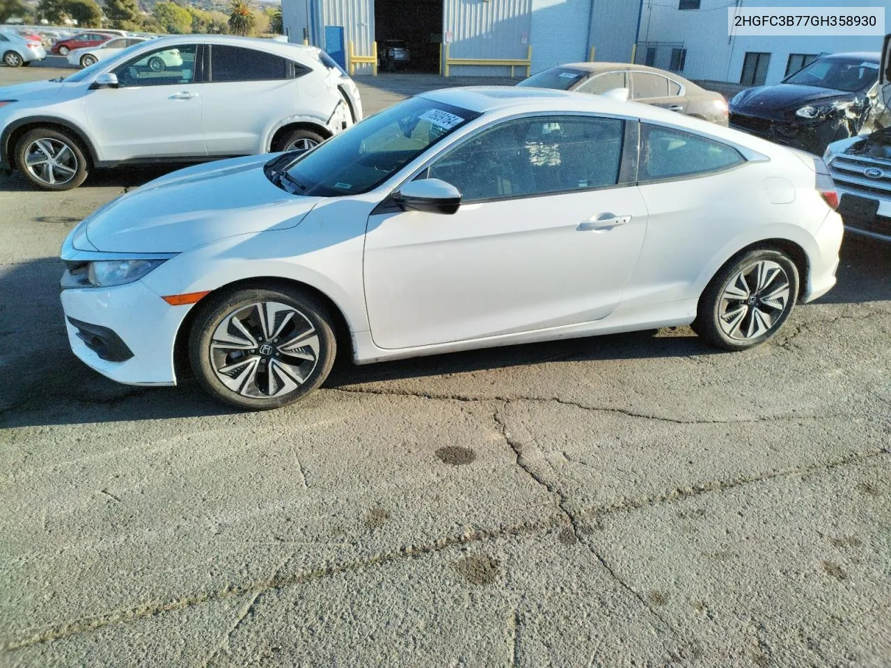 2016 Honda Civic Exl VIN: 2HGFC3B77GH358930 Lot: 78939164