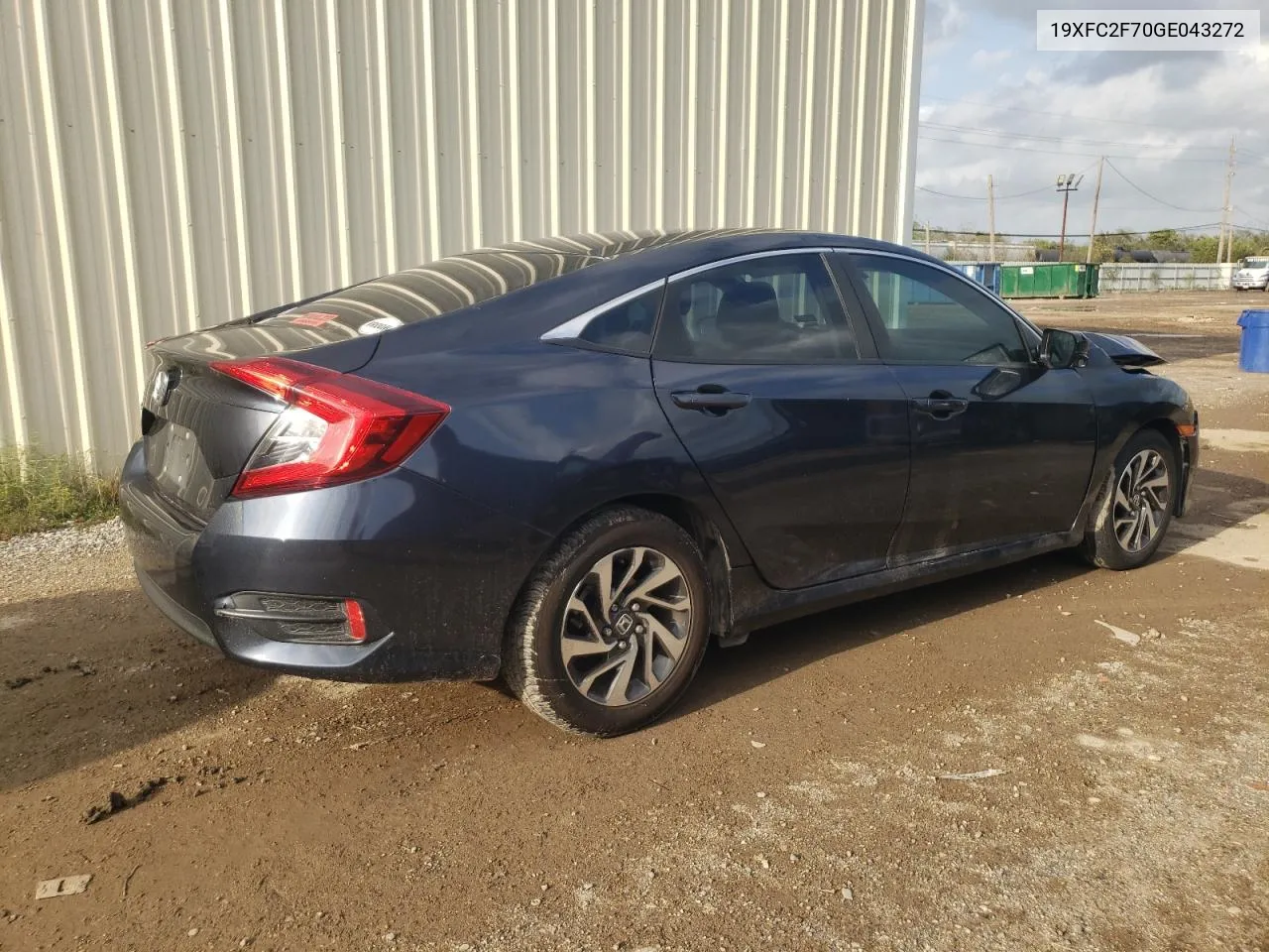 19XFC2F70GE043272 2016 Honda Civic Ex