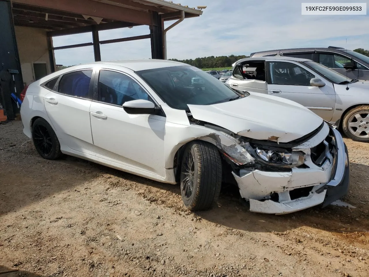 2016 Honda Civic Lx VIN: 19XFC2F59GE099533 Lot: 79038794