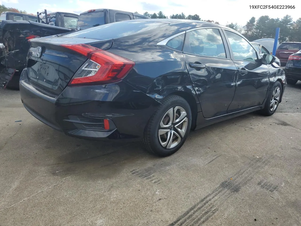 2016 Honda Civic Lx VIN: 19XFC2F54GE223966 Lot: 79060484