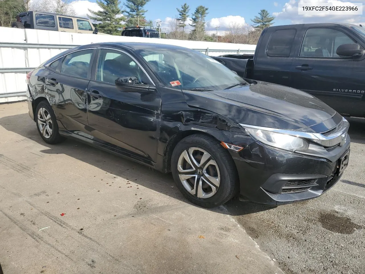 2016 Honda Civic Lx VIN: 19XFC2F54GE223966 Lot: 79060484