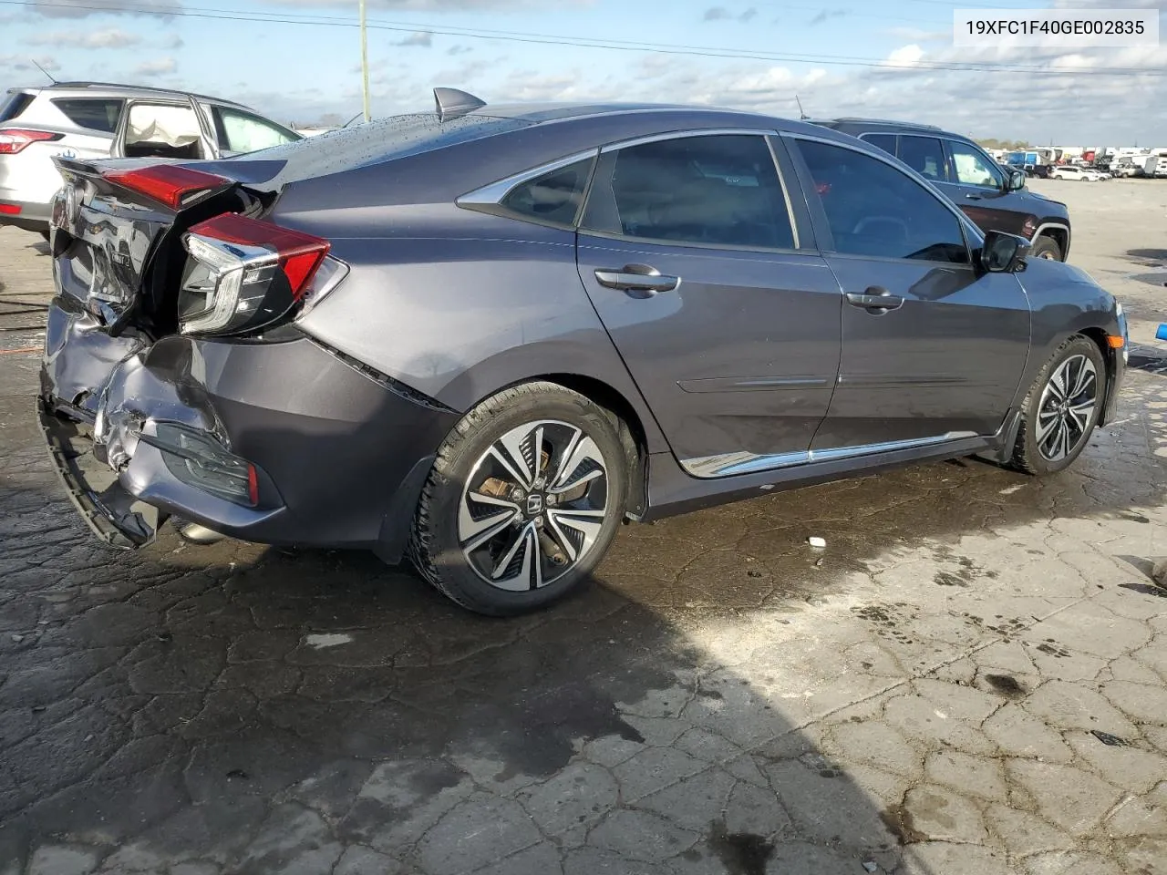 2016 Honda Civic Ex VIN: 19XFC1F40GE002835 Lot: 79290694