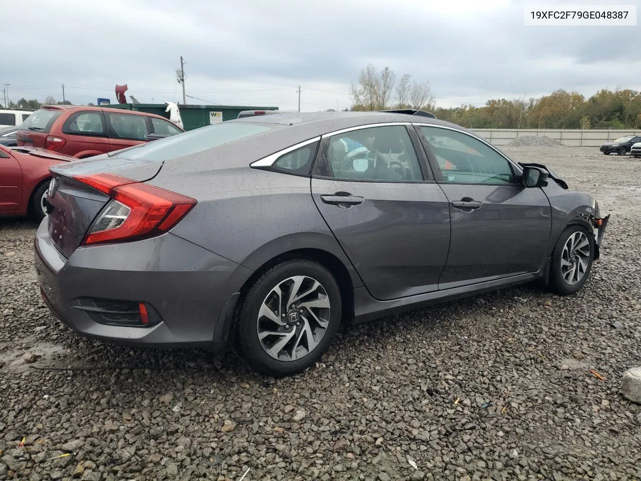 2016 Honda Civic Ex VIN: 19XFC2F79GE048387 Lot: 79438614