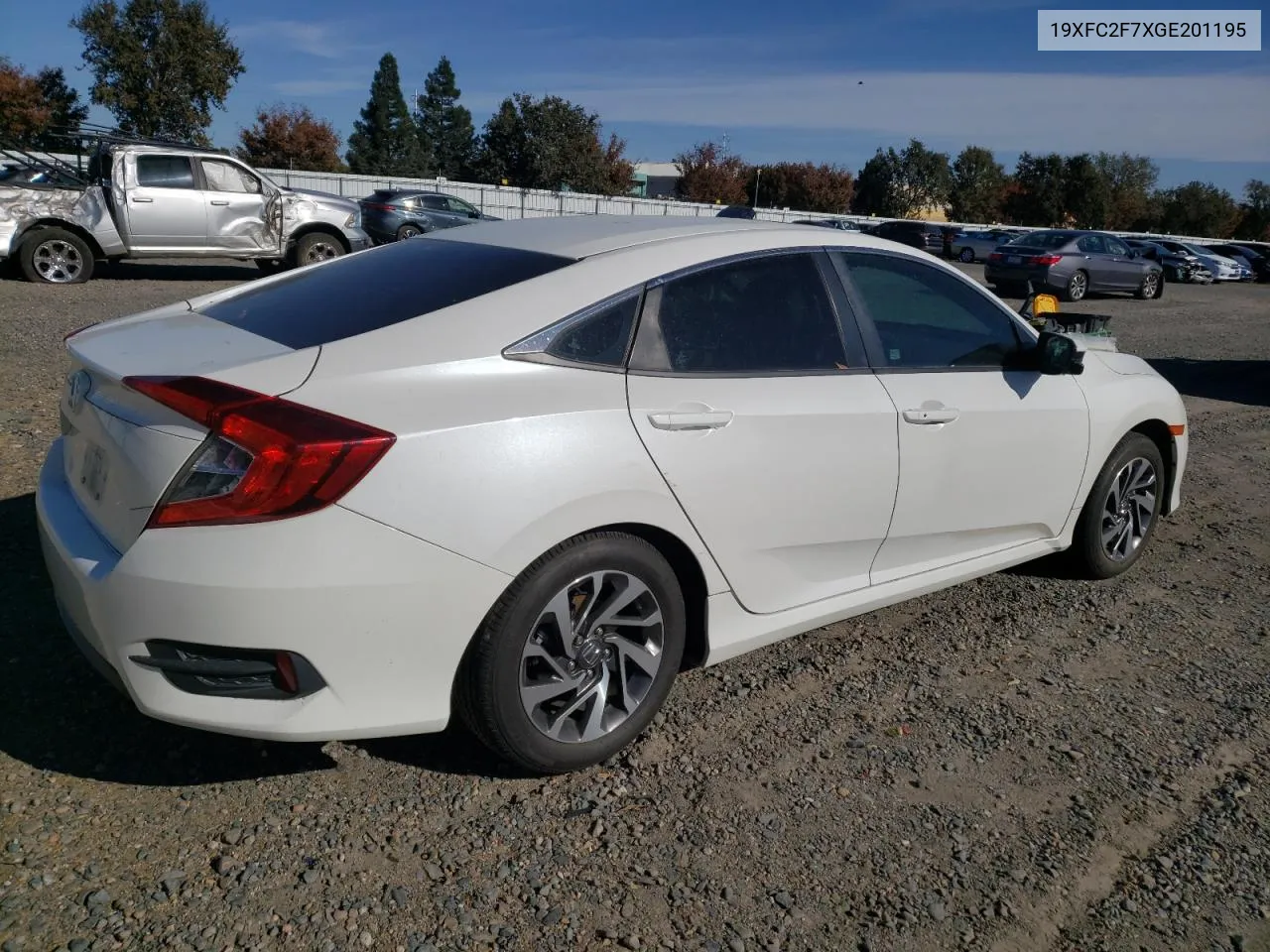 2016 Honda Civic Ex VIN: 19XFC2F7XGE201195 Lot: 79446334