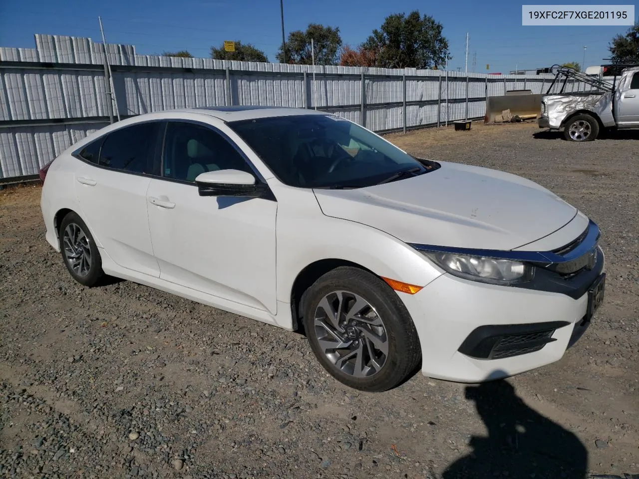 2016 Honda Civic Ex VIN: 19XFC2F7XGE201195 Lot: 79446334