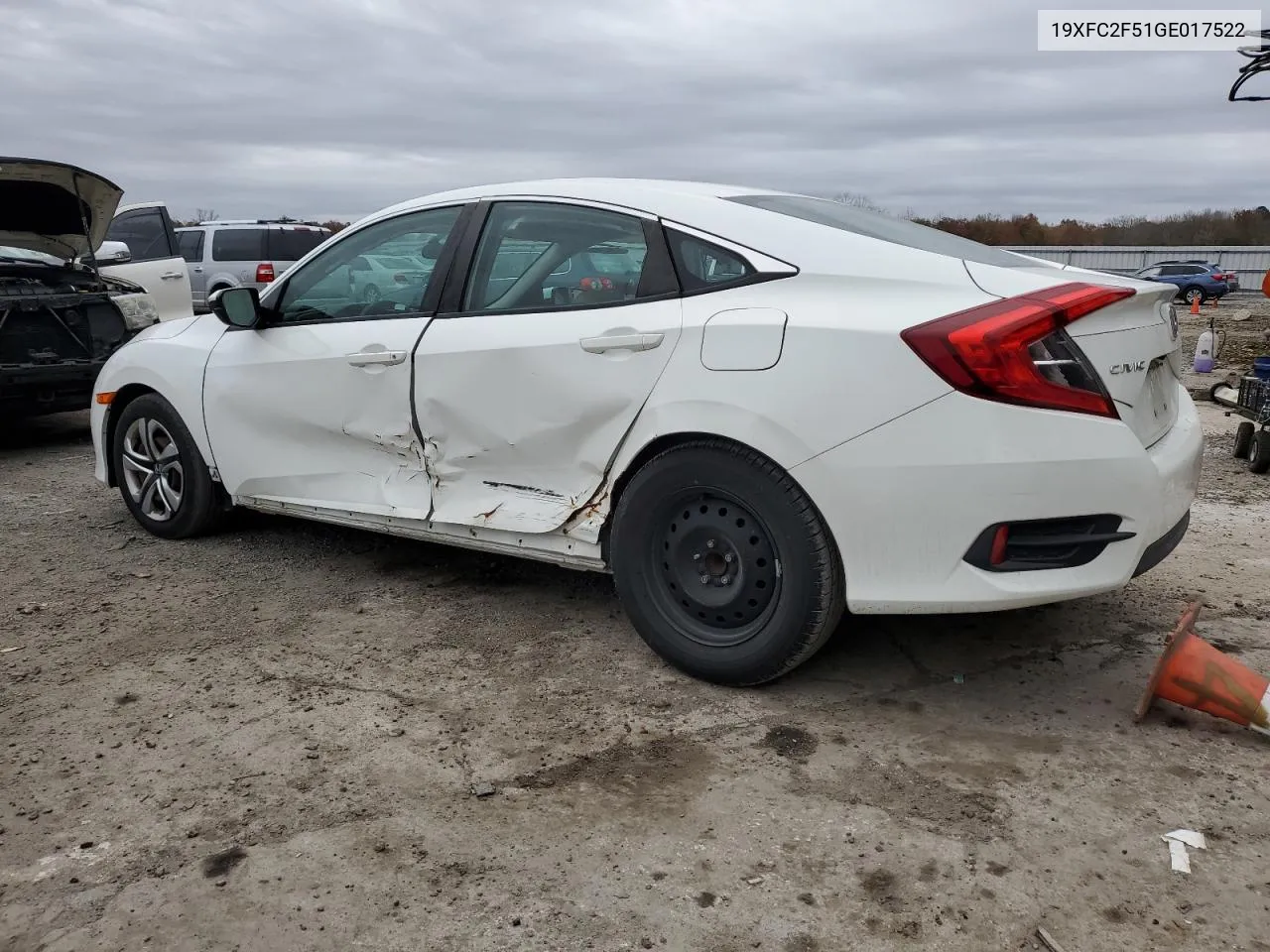 2016 Honda Civic Lx VIN: 19XFC2F51GE017522 Lot: 79565144