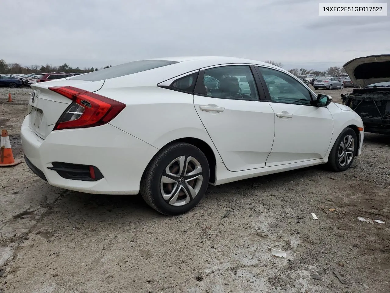 2016 Honda Civic Lx VIN: 19XFC2F51GE017522 Lot: 79565144