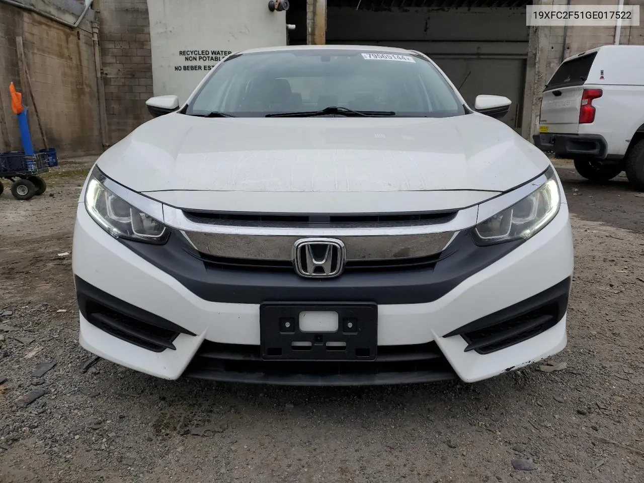 2016 Honda Civic Lx VIN: 19XFC2F51GE017522 Lot: 79565144