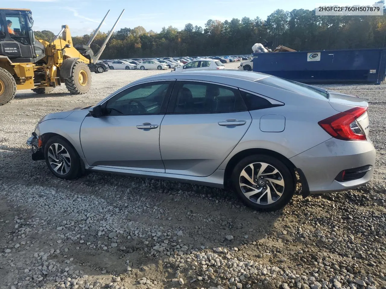 2016 Honda Civic Ex VIN: 2HGFC2F76GH507879 Lot: 79639694