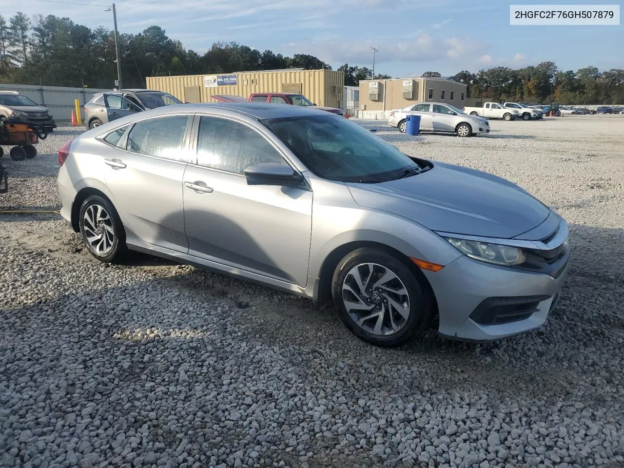 2016 Honda Civic Ex VIN: 2HGFC2F76GH507879 Lot: 79639694