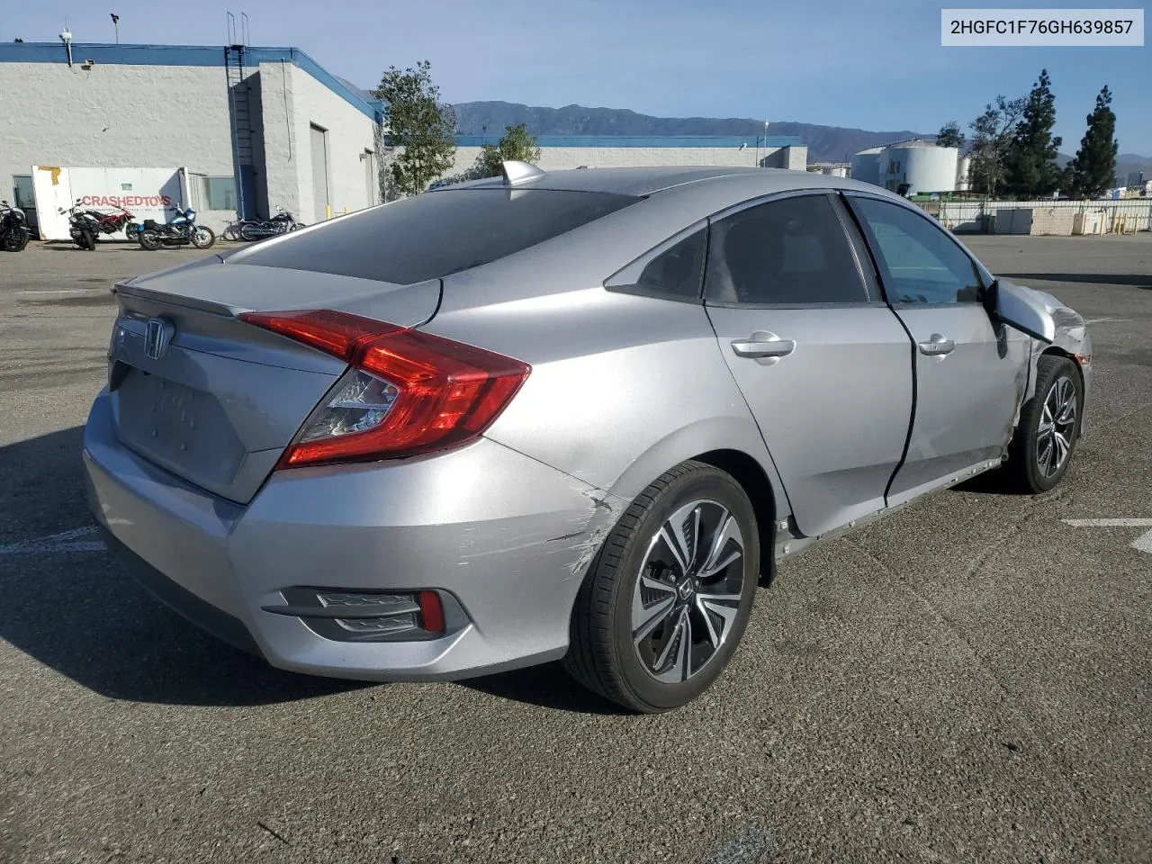 2016 Honda Civic Exl VIN: 2HGFC1F76GH639857 Lot: 79666824