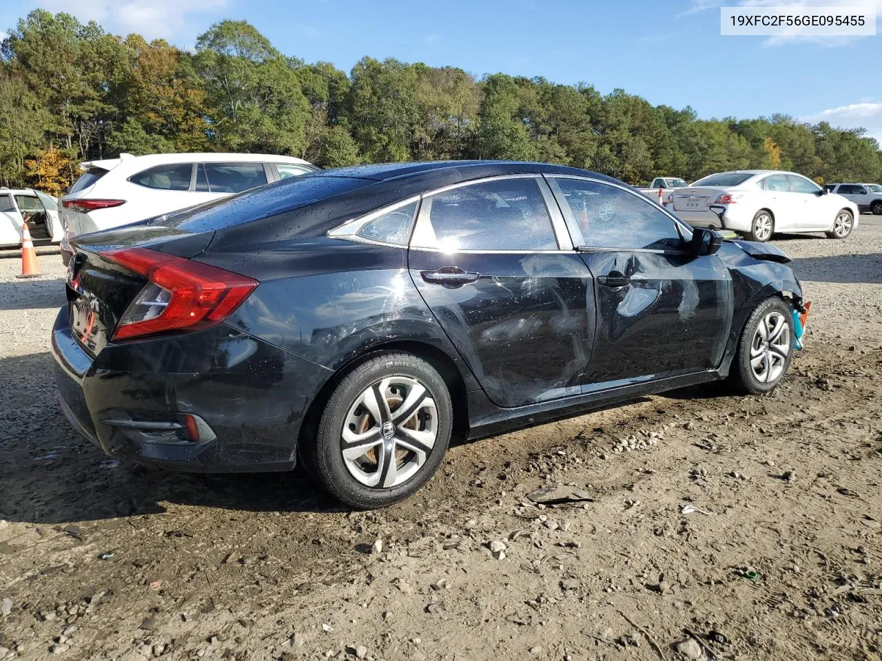 2016 Honda Civic Lx VIN: 19XFC2F56GE095455 Lot: 79805894