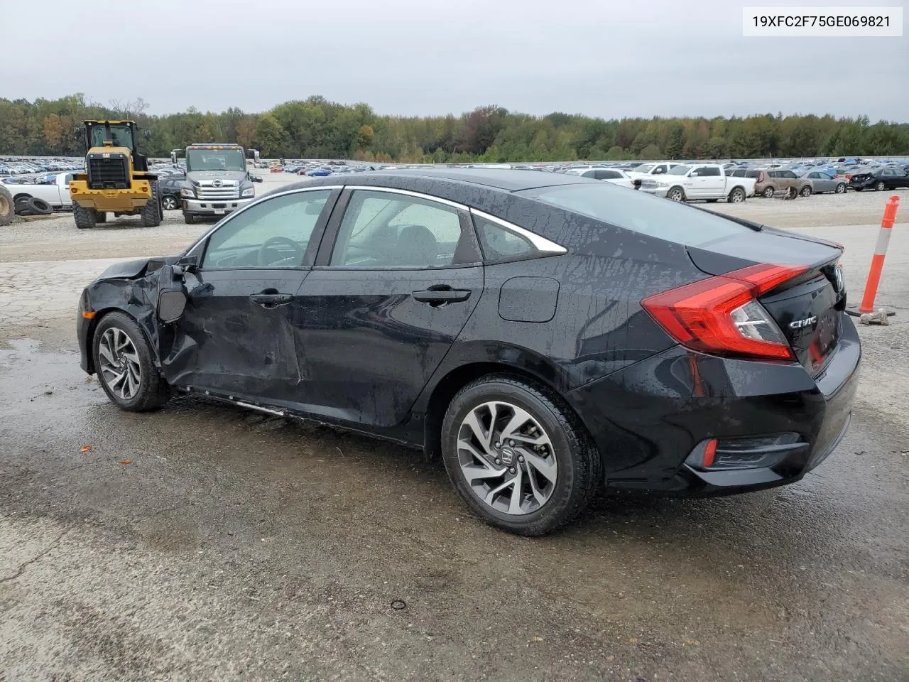 2016 Honda Civic Ex VIN: 19XFC2F75GE069821 Lot: 79918164