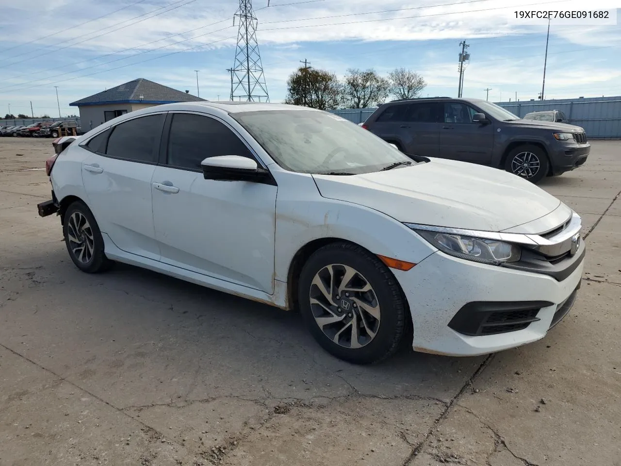 2016 Honda Civic Ex VIN: 19XFC2F76GE091682 Lot: 79934614