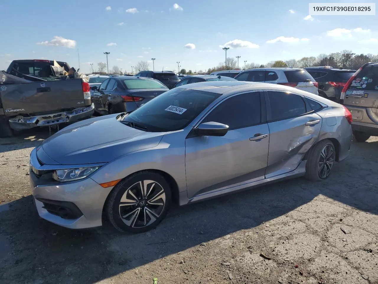 2016 Honda Civic Ex VIN: 19XFC1F39GE018295 Lot: 80025414