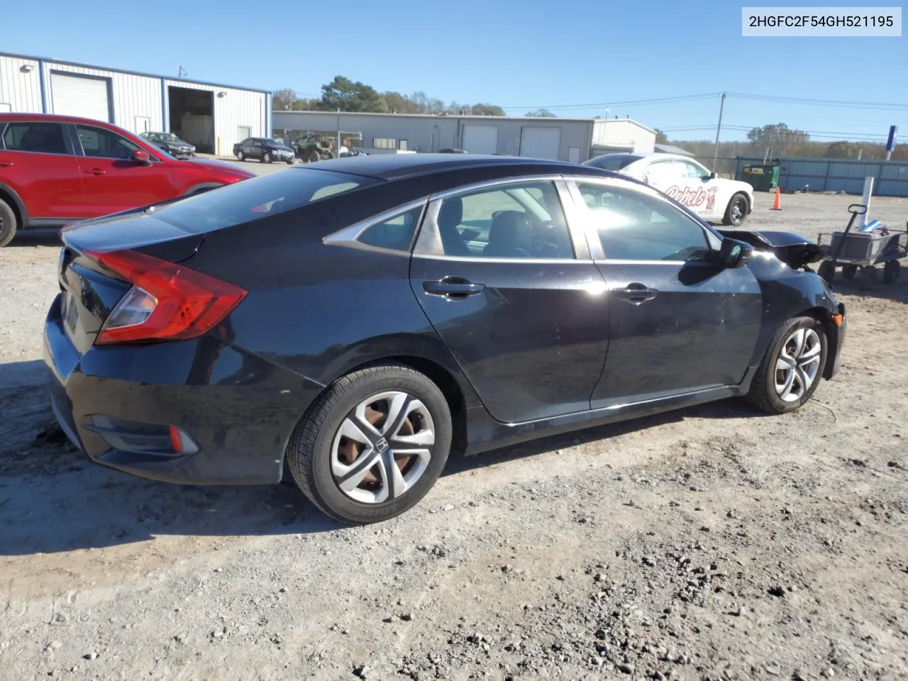 2016 Honda Civic Lx VIN: 2HGFC2F54GH521195 Lot: 80570684