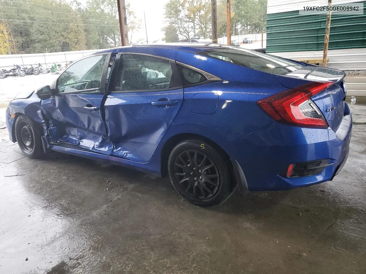 2016 Honda Civic Lx VIN: 19XFC2F50GE008942 Lot: 81335604