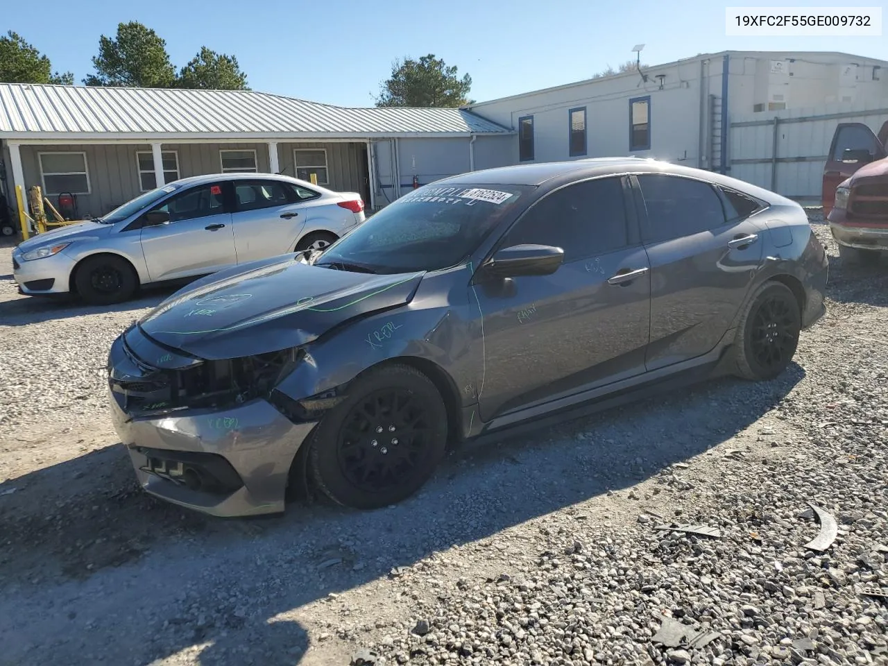 19XFC2F55GE009732 2016 Honda Civic Lx