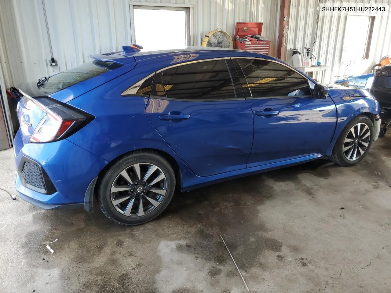 2017 Honda Civic Ex VIN: SHHFK7H51HU222443 Lot: 47789014