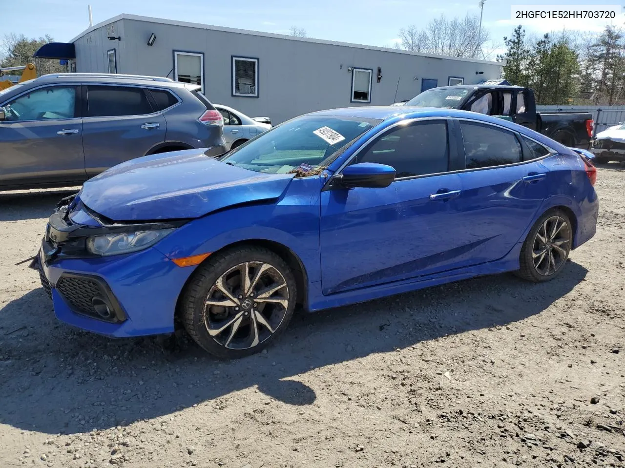 2017 Honda Civic Si VIN: 2HGFC1E52HH703720 Lot: 49201904