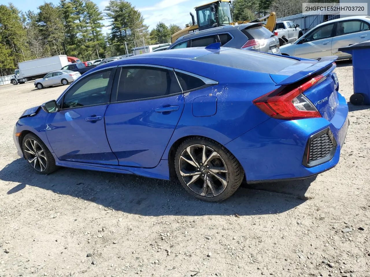 2017 Honda Civic Si VIN: 2HGFC1E52HH703720 Lot: 49201904