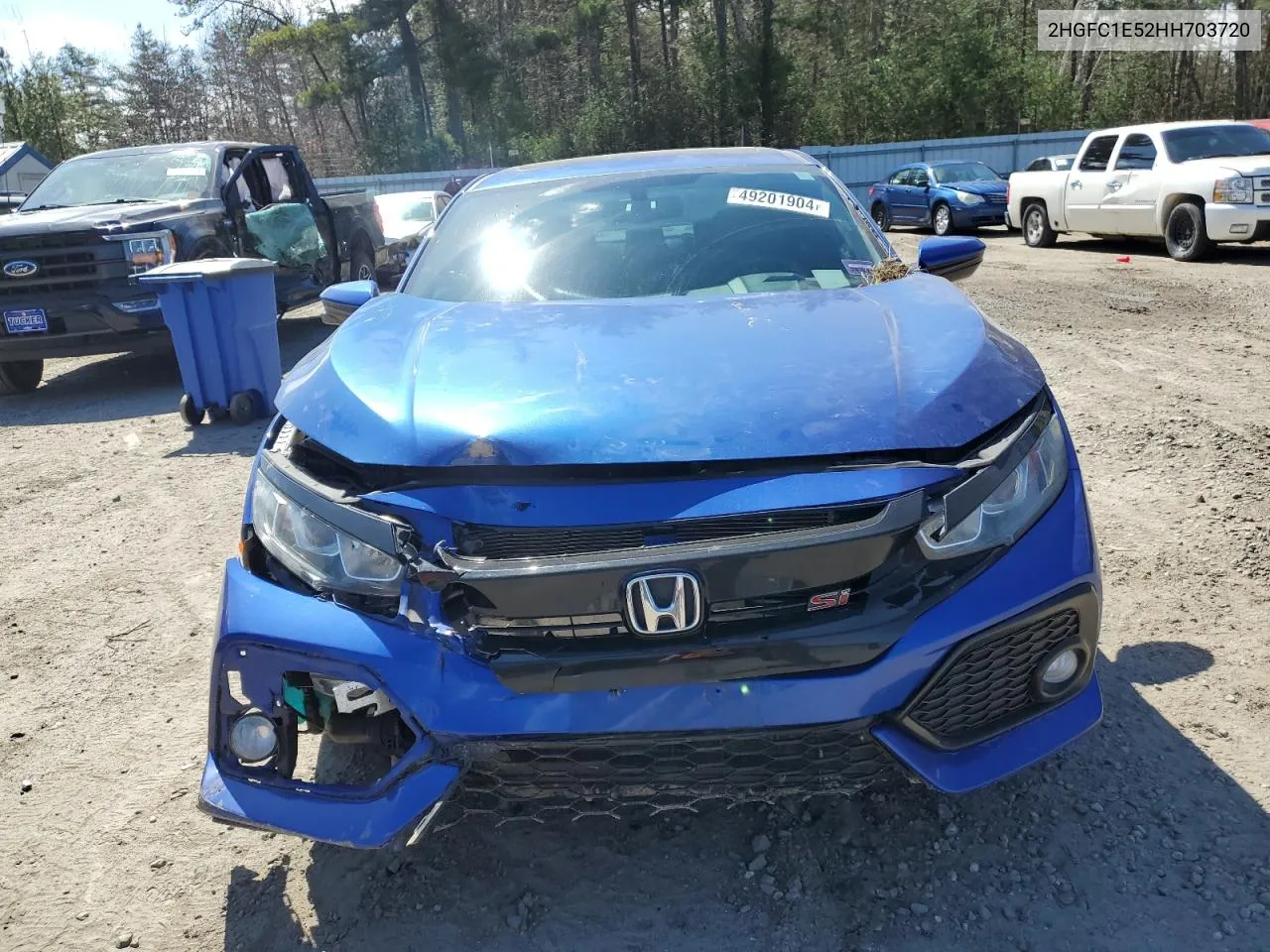 2017 Honda Civic Si VIN: 2HGFC1E52HH703720 Lot: 49201904