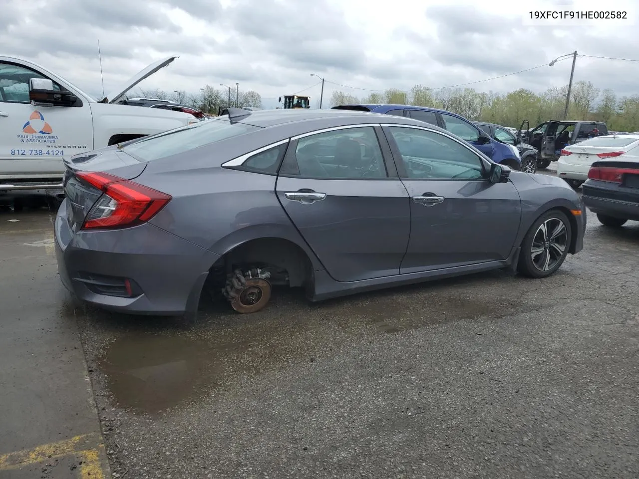 19XFC1F91HE002582 2017 Honda Civic Touring