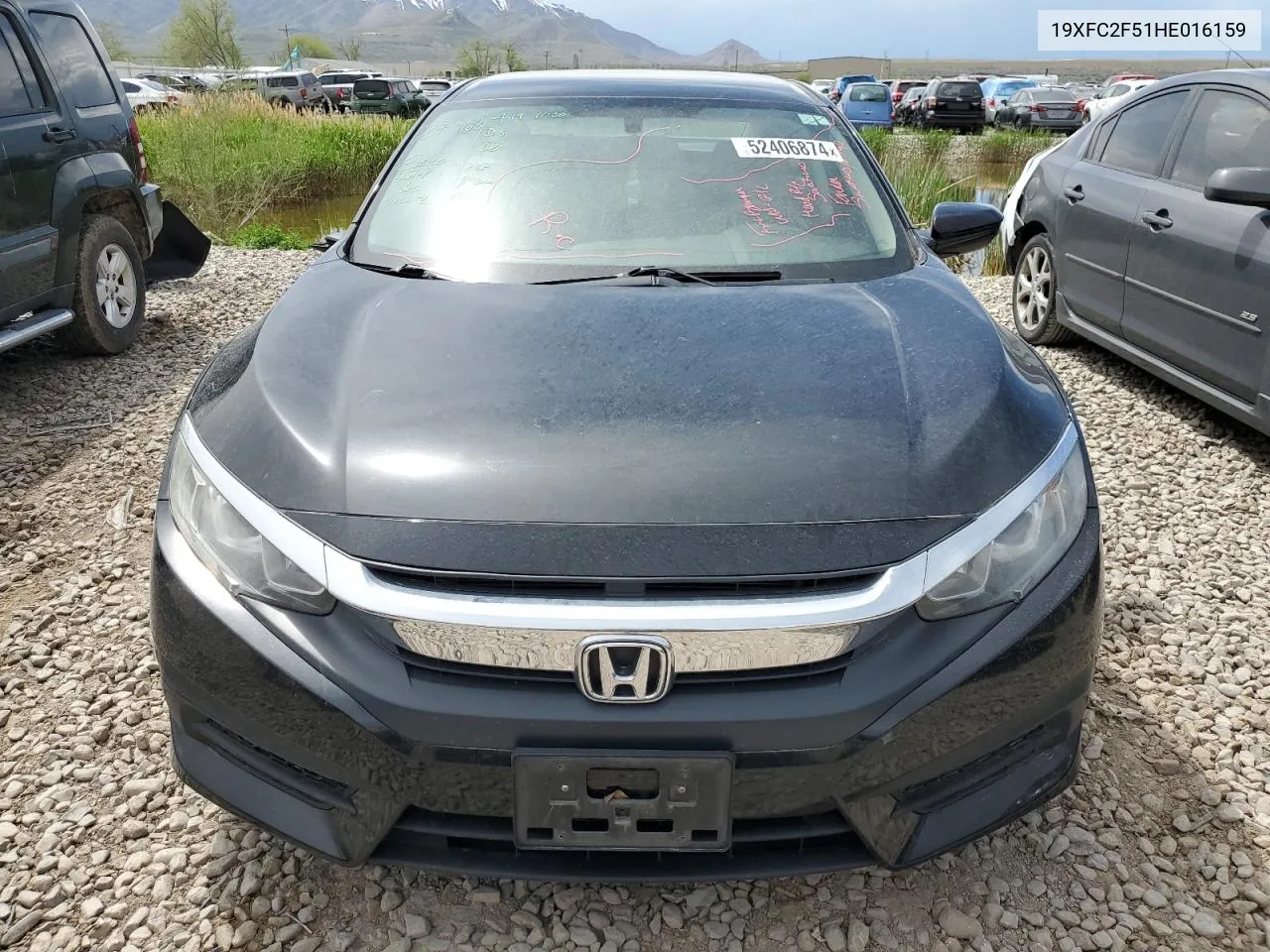 19XFC2F51HE016159 2017 Honda Civic Lx