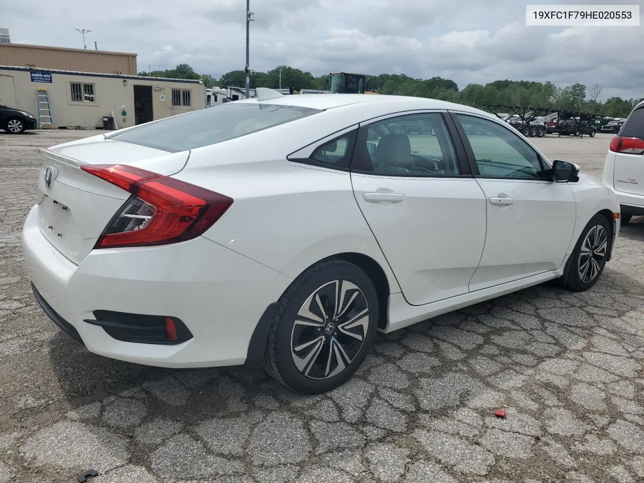 2017 Honda Civic Exl VIN: 19XFC1F79HE020553 Lot: 52491734