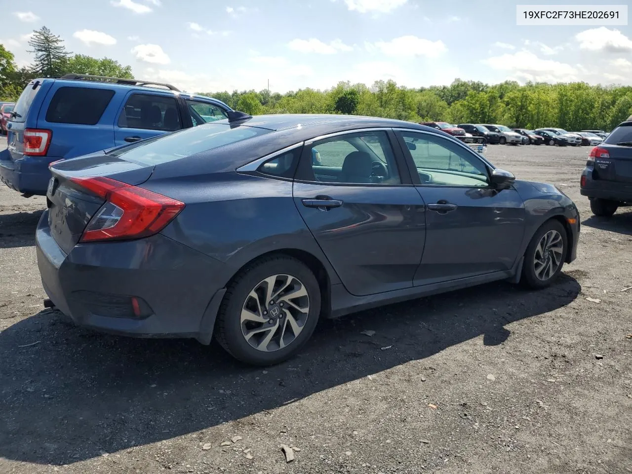 2017 Honda Civic Ex VIN: 19XFC2F73HE202691 Lot: 54494854