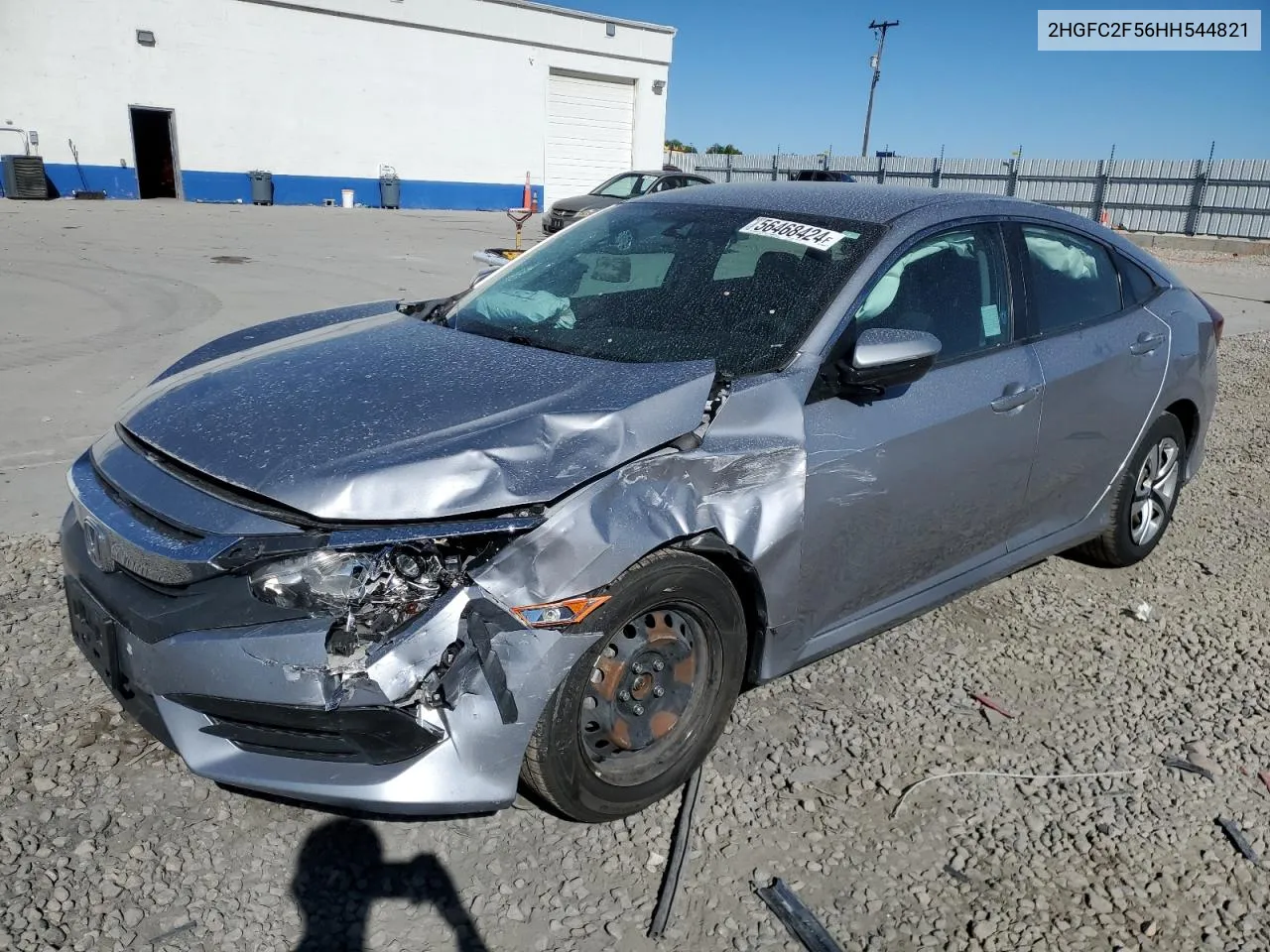 2HGFC2F56HH544821 2017 Honda Civic Lx