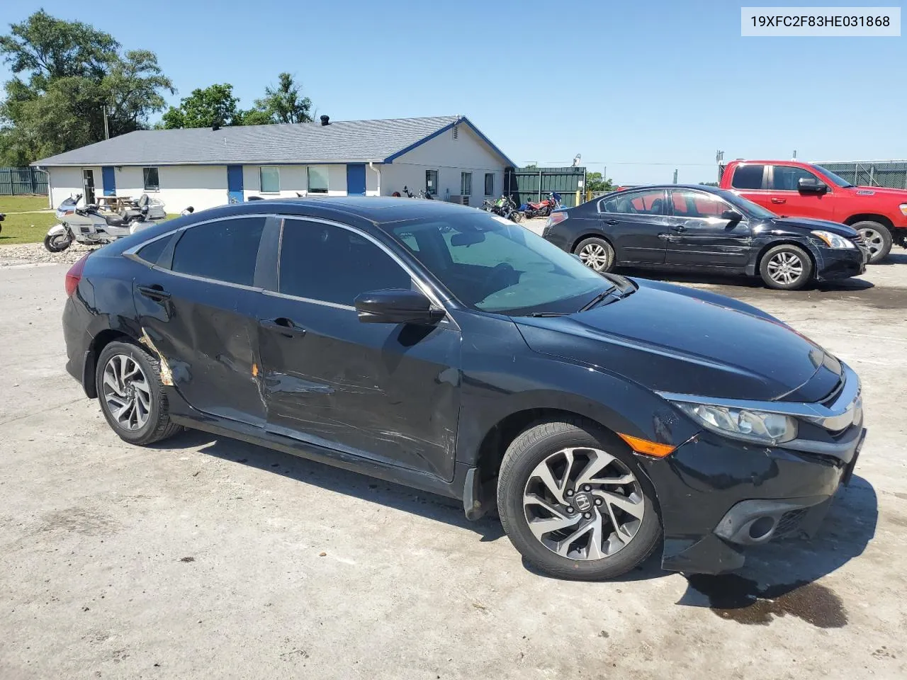 2017 Honda Civic Ex VIN: 19XFC2F83HE031868 Lot: 58106374