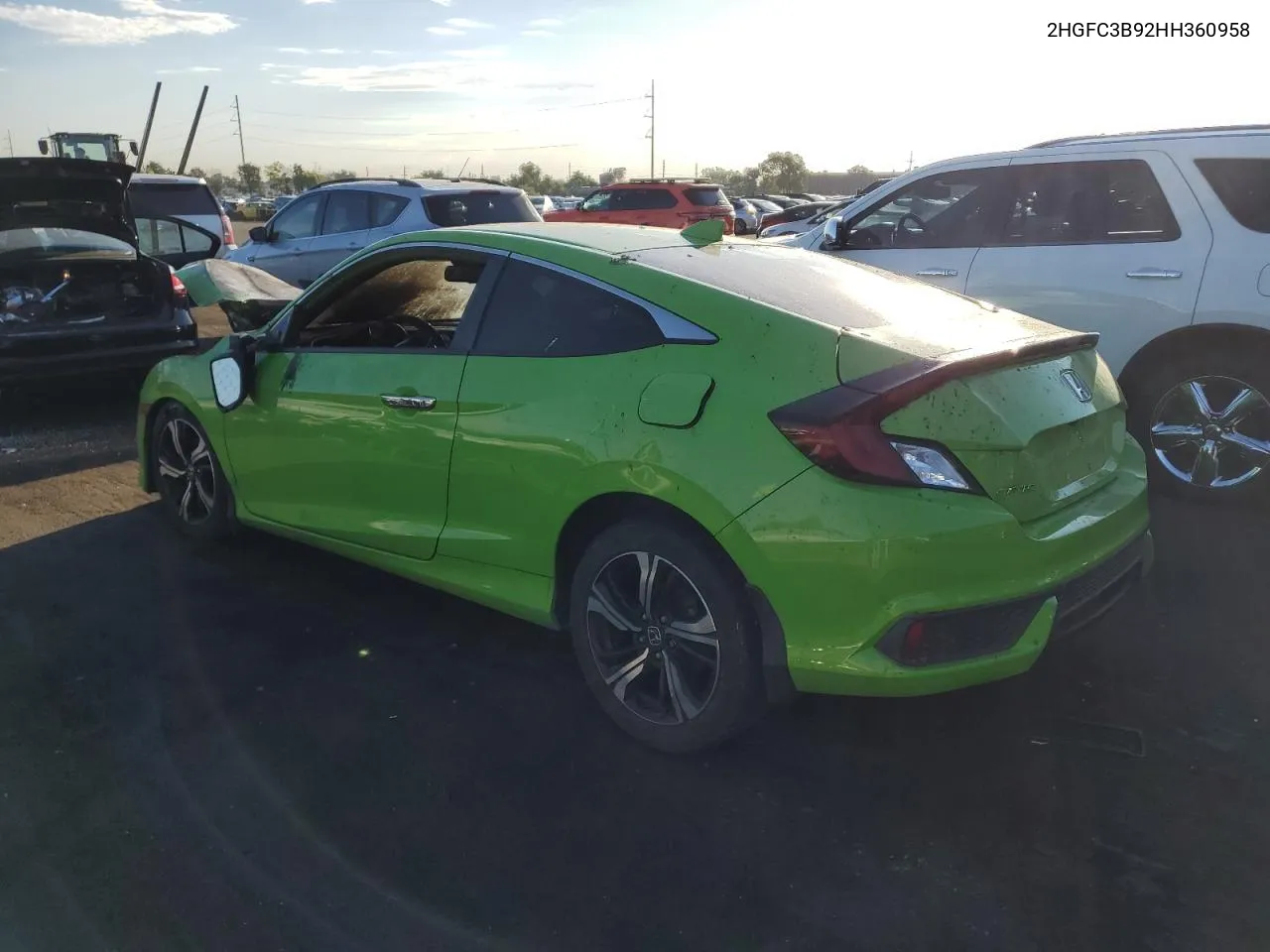 2HGFC3B92HH360958 2017 Honda Civic Touring