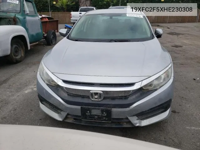 19XFC2F5XHE230308 2017 Honda Civic Lx