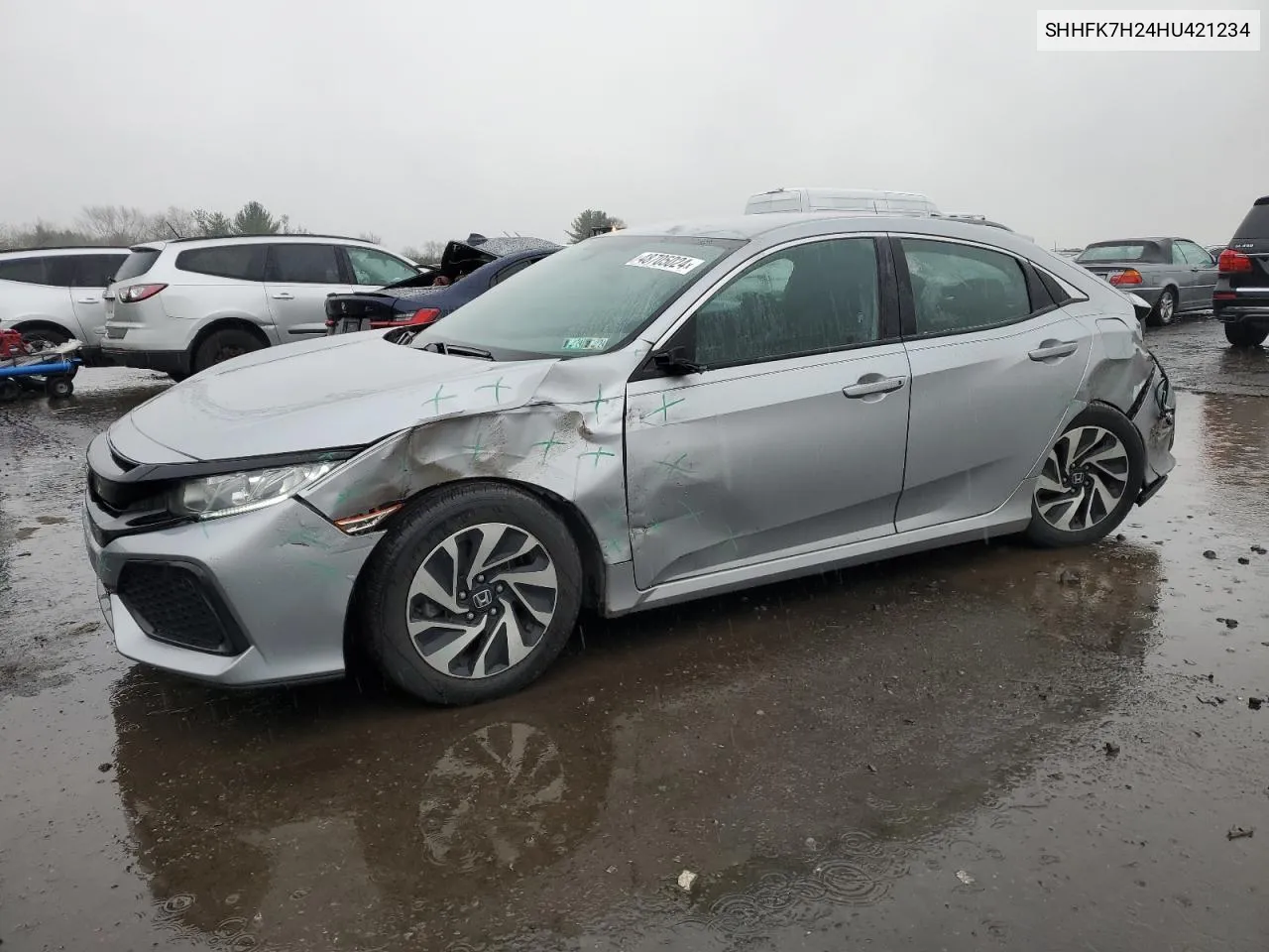 2017 Honda Civic Lx VIN: SHHFK7H24HU421234 Lot: 65114984