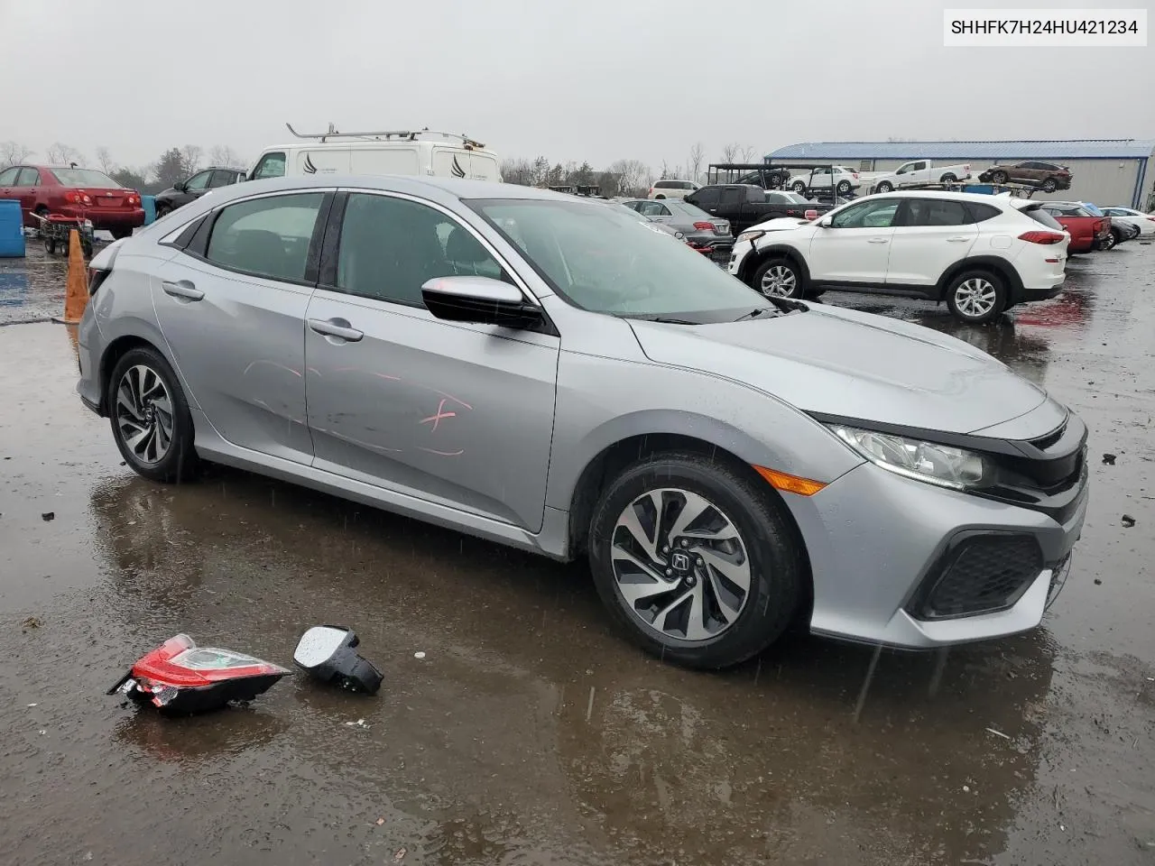 2017 Honda Civic Lx VIN: SHHFK7H24HU421234 Lot: 65114984