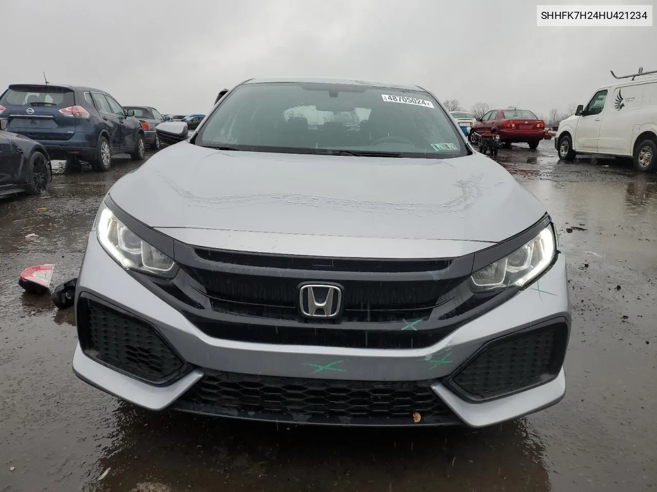 SHHFK7H24HU421234 2017 Honda Civic Lx