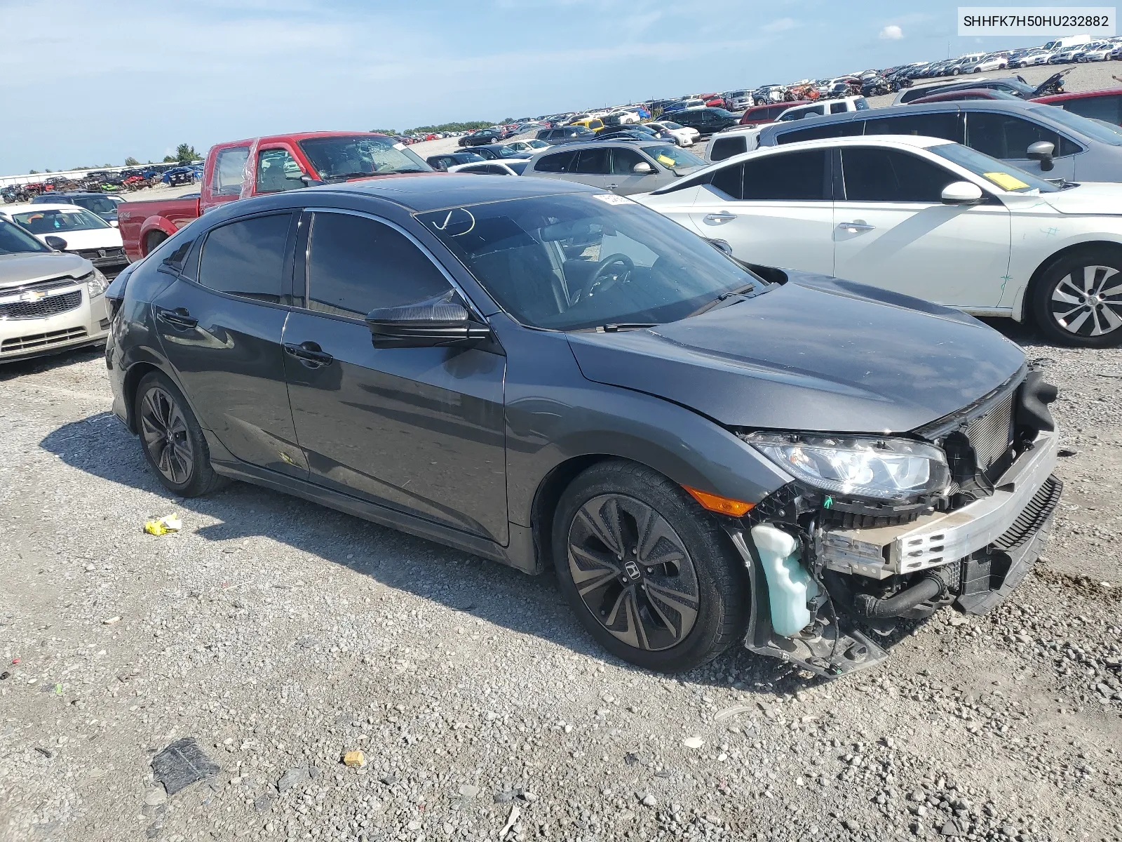 SHHFK7H50HU232882 2017 Honda Civic Ex