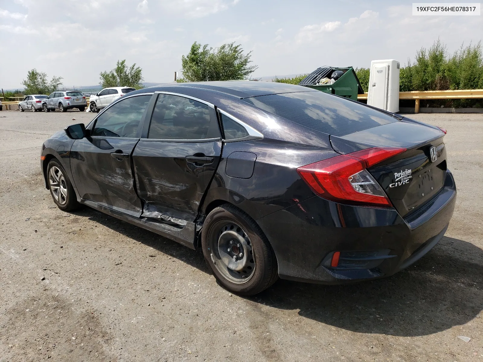 2017 Honda Civic Lx VIN: 19XFC2F56HE078317 Lot: 65977484