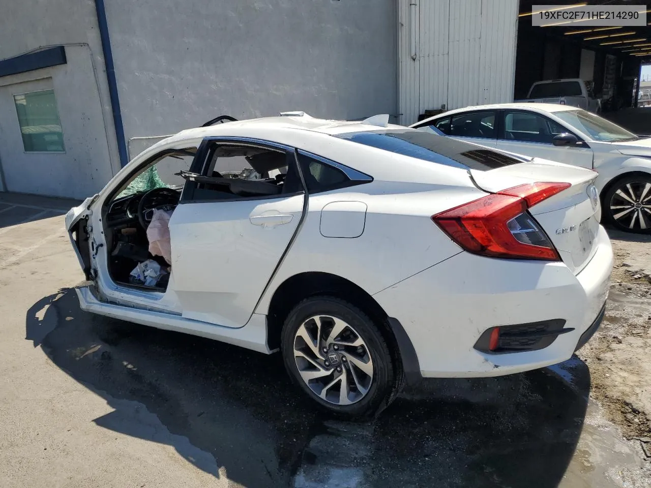 19XFC2F71HE214290 2017 Honda Civic Ex