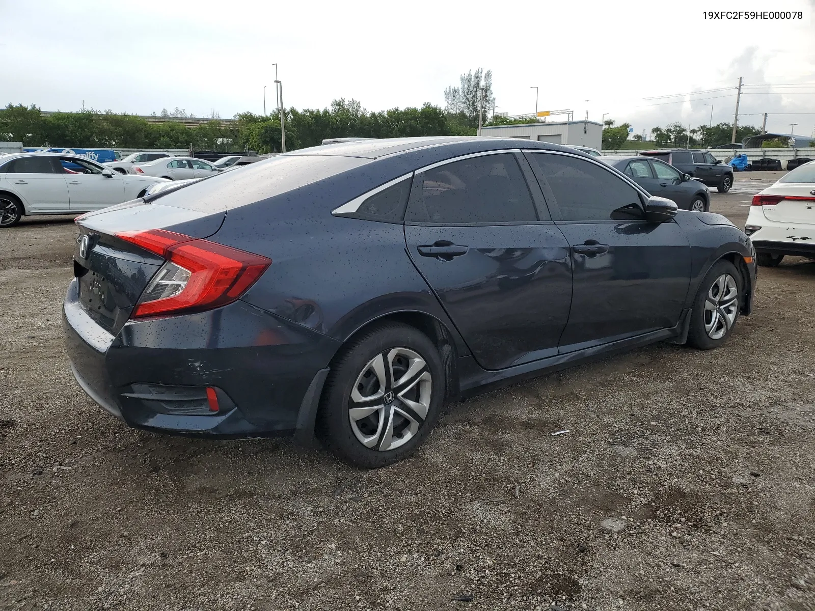 2017 Honda Civic Lx VIN: 19XFC2F59HE000078 Lot: 66946944