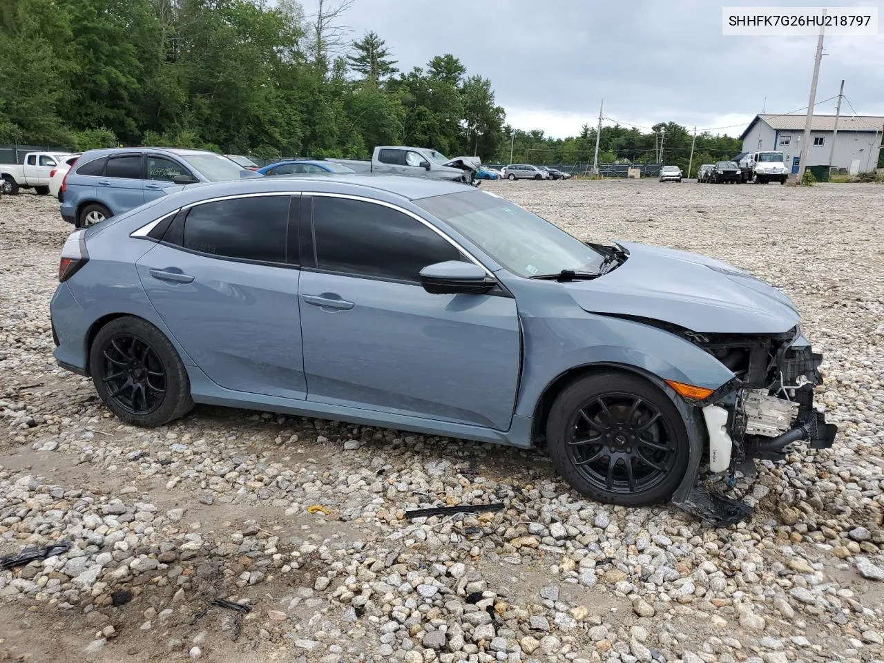 2017 Honda Civic Lx VIN: SHHFK7G26HU218797 Lot: 67258664