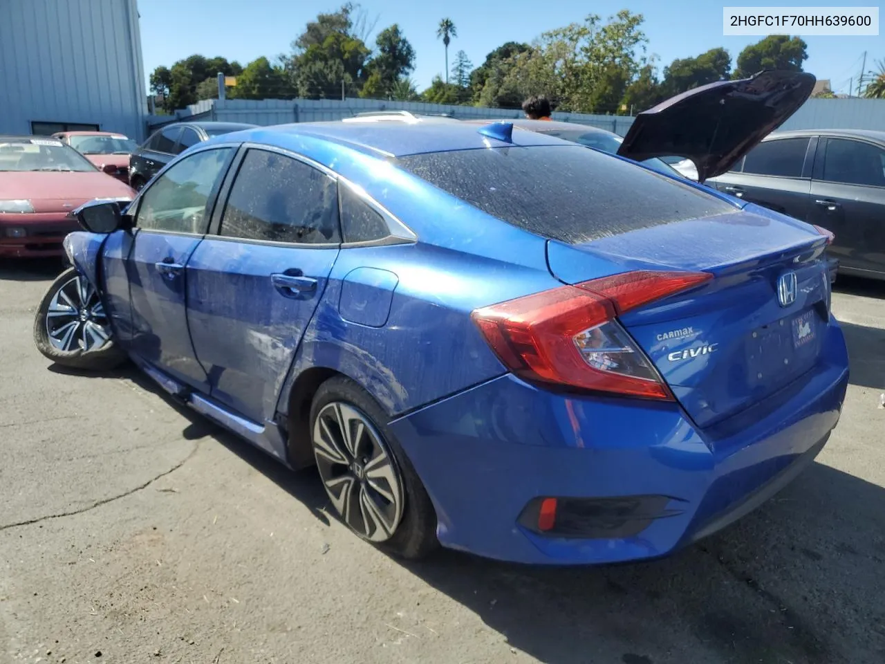 2HGFC1F70HH639600 2017 Honda Civic Exl