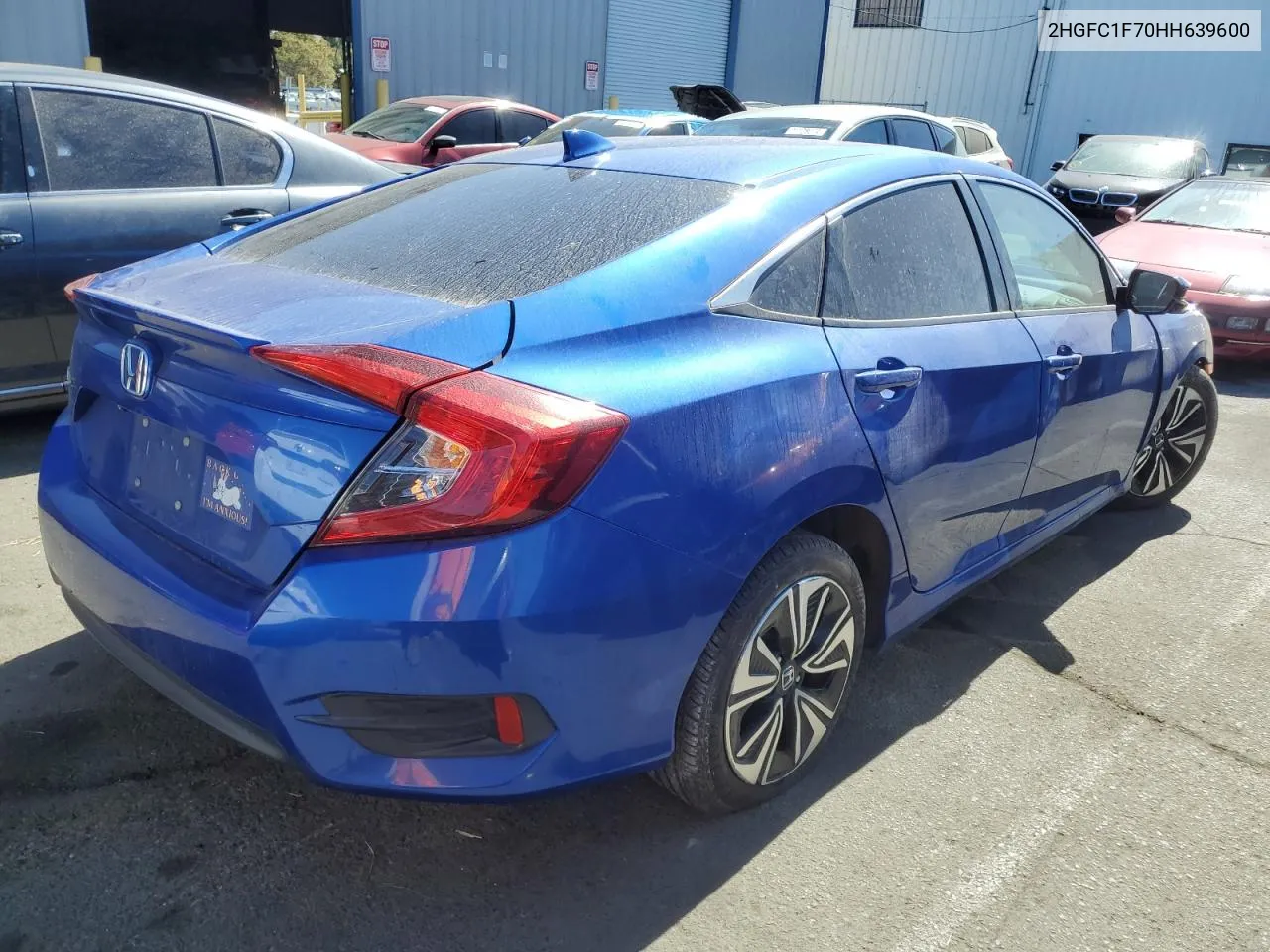 2HGFC1F70HH639600 2017 Honda Civic Exl