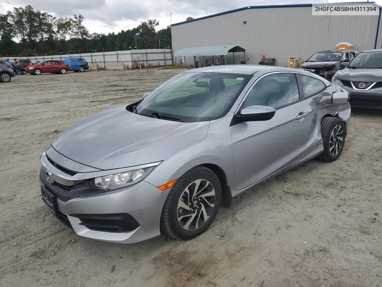 2017 Honda Civic Lx VIN: 2HGFC4B58HH311394 Lot: 71548404