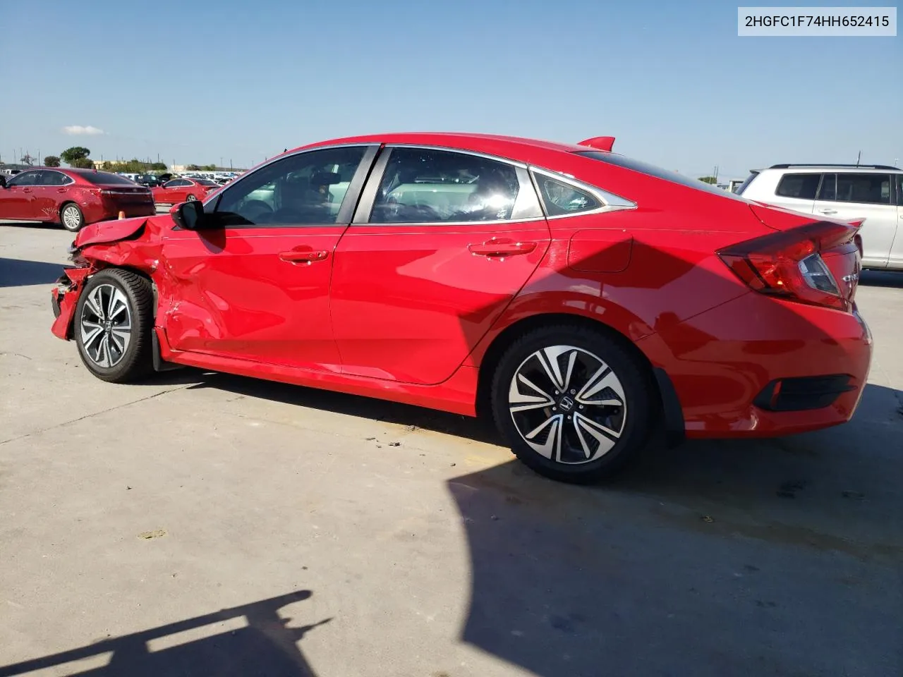 2HGFC1F74HH652415 2017 Honda Civic Exl