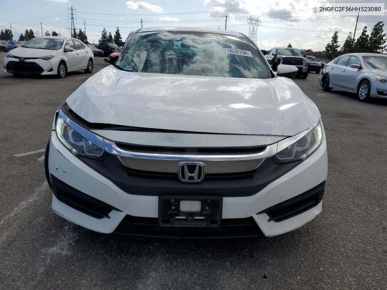 2HGFC2F56HH523080 2017 Honda Civic Lx